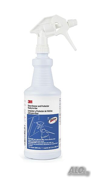 Почистващ спрей за стъкло 3М Glass cleaner and protector