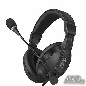 Слушалки с кабел подходящи за игри, съвместими са с PlayStation 4, PC