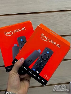 Андроид Медия плейър Amazon Fire TV Stick 4K 3-то поколение, Четириядрен,Wi-Fi, Bluetooth, Dolby Atm