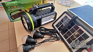 Соларна Осветителна Система с BLUETOOTH Тонколона GD LITE GD-2000А