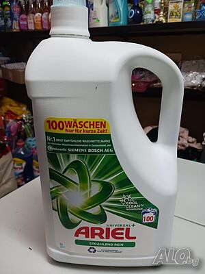 Универсален Ариел Гел 5л. =100 пранета течен препарат/Ariel Universal 5l.