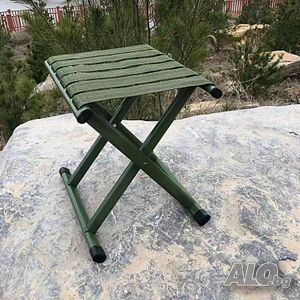 Сгъваем Рибарски Стол, Къмпинг табуретка, до 150 кг