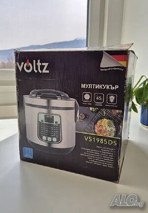 Мултикукър под налягане Oliver Voltz 5L с 45 програми и функция отложен старт