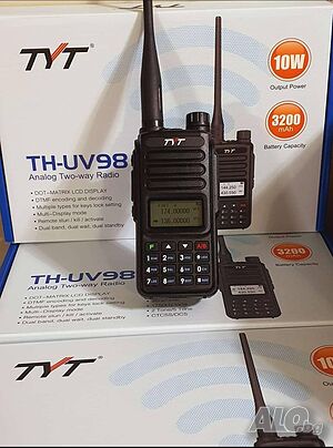 TYT TH-UV98 PMR Професионална радиостанция, 3200 mAh, Двубандова