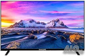 Телевизор Rancore T-50S14, 50 инча, 3840х2160 4K, Smart, Wi-Fi, Android, Черен