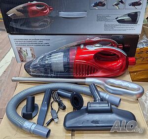 Вертикална безкабелна прахосмукачка Torrnado Red 4в1, HEPA миещ се филтър, 1200W, Червена