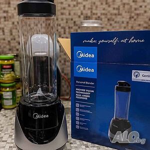 Midea персонален блендер 600W, To-Go бутилка, мощен и компактен