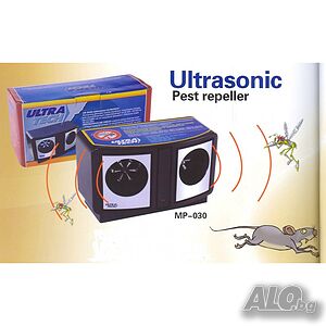 Ефективно Устройство против Гризачи и Насекоми Pest Repeller Dual Sonic