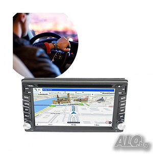 Мощна DVD-GPS-MP5 аудио видео авто система 2DIN, 4x60W