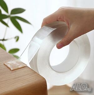 Двустранно двойнозалепващо силиконово гел тиксо Lvy Grip Tape