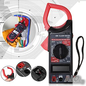 Дигитален Амперметър Клещи / Амперклещи / МУЛТИМЕТЪР DIGITAL CLAMP METER DT-266