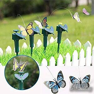 Соларна летяща пеперуда Garden Butterfly / декорация за двор и градина
