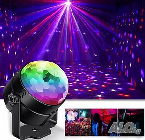 Диско LED лампа с дистанционно Led Party Light
