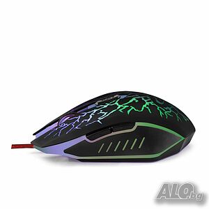 Оптична USB Геймърска мишка Scorpio X211 Светеща