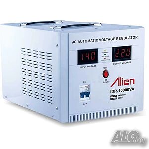 Стабилизатор на напрежение ALIEN със серво мотор IDR-10000VA 140VAC/260VAC 220VAC 10000VA