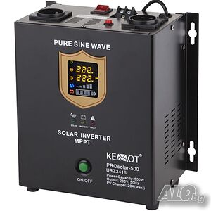 Инвертор за соларна система, 12VDC, 220VAC, 500W