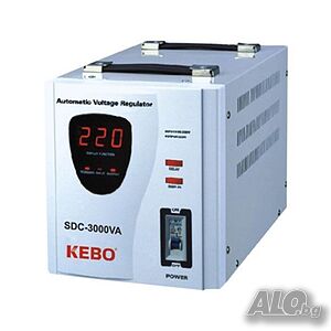 Стабилизатор на напрежение със серво мотор SDC-3000 140VAC/260VAC 220VAC 3000VA