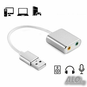 Външна USB звукова карта YQ-6