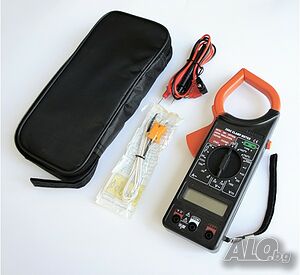 Амперклещи с термосонда DT-266C VAC/VDC | AAC | OHM | °C