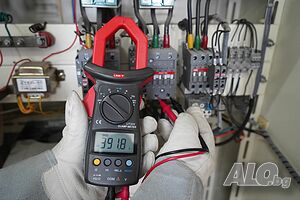 Амперклещи със зумер UNIT UT-205 VAC/VDC | AAC | OHM | F | Hz