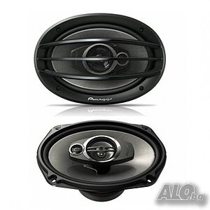 Комплект 2 броя Автомобилни говорители PIONEER TS-A6974, ЕЛИПСОВИДНИ, Номинална мощност 160w