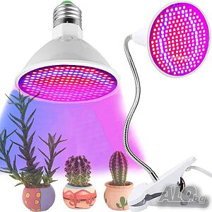 Лампа за растения с 200 LED светлини, 30W