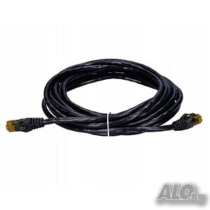 Кабел за интернет, мрежов LX8352, кръгъл, UTP, LAN, PATCH, RJ45 8pin(м), CAT6E, 5m