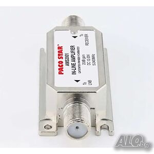 Сателитен усилвател AMS2001, линеен, 5-2400 MHz, 20dB