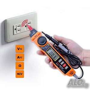 Мултицет PEAKMETER PM8211, зумер, VAC, VDC, OHM, NCV