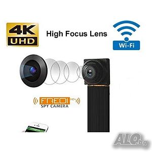 Wi Fi мини SPY скрита камера с Full HD 4K качество на образа и антена