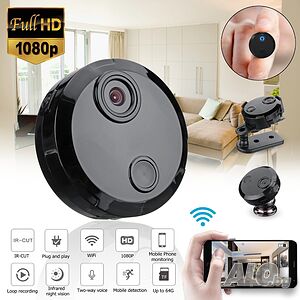 WiFi Мини Камера за Видеонаблюдение Q15 с резолюция HD 1920*1080