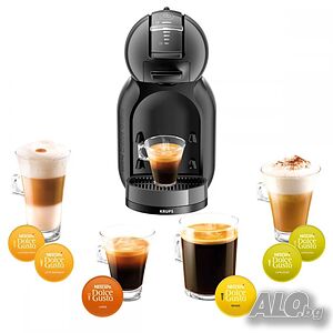 Кафемашина с капсули Krups Nescafe Dolce Gusto, 0.8 л, 1500W, 15 бара