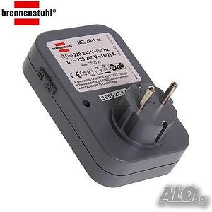 Механичен Таймер за контакт Шуко Brennenstuhl, 220VAC, 16A, 3500W