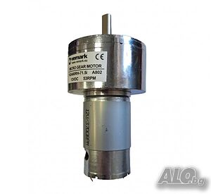 Електрическо моторче, редуктор, VGA60RH-71.5i, 12VDC, 53RPM, Ф60x100mm