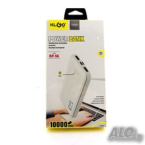 Висок клас преносима батерия KLGO KP-56 с реален капацитет 10.000 mAh