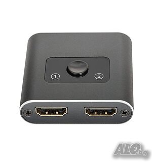 Двупосочен HDMI суич 4К, Splitter за компютри и монитори