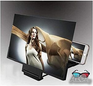 3D Увеличителна Поставка за смартфон, 12 инча