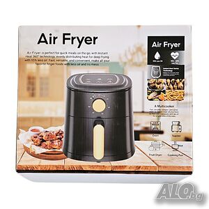 ПРОМО!! Фритюрник за готвене без мазнина Air Fryer, 4 литра, 700W