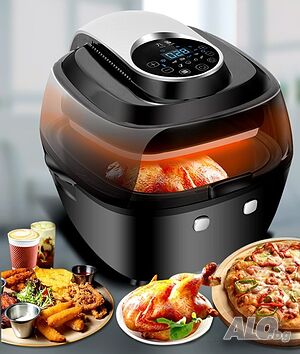 Смарт Фритюрник за пържене без мазнина 6.5 л Smart Fries Air Fryer 6.5L