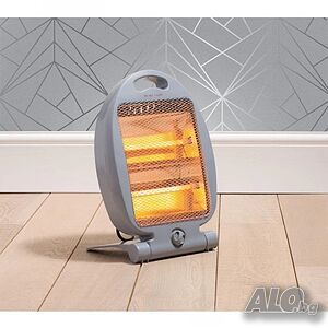 Кварцова печка за бързо и лесно затопляне - халогенна печка 800W