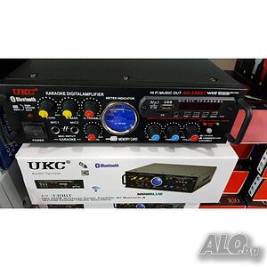 Bluetooth Караоке Усилвател за домашна употреба 2 x 100W UKC AV-339A