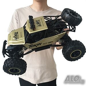 Голям офроуд джип с дистанционно управление, Скален катерач, Rock Crawler