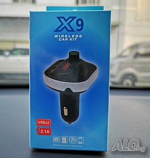 Aвтомобилен Tрансмитер Х9 с MP3 FM предавател и Bluetooth