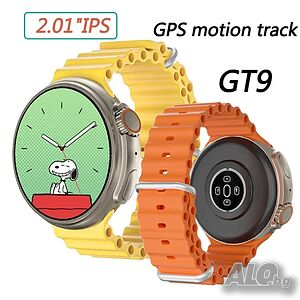 Смарт часовник GT9 2.01″ - Иновативен дизайн и многофункционалност