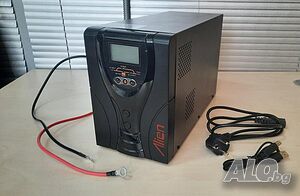 Резервно Захранване за Термопомпа 3в1, UPS, Стабилизатор, Инвертор, 12VDC, 220VAC, 300W/600W/1000W