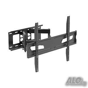 Подсилена стойка за TV Alien EA203LA с две чупещи се рамена до 75”, до 45 kg, VESA 600 х 400