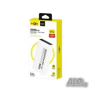 Преносима Външна батерия KLGO KP-34, 20000mAh, Powerbank