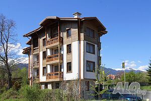 Едноспален апартамент за продажба в жилищна сграда с ниска такса поддръжка в Банско