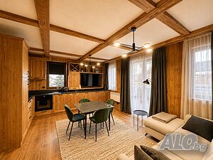 Луксозно обзаведен двустаен апартамент за продажба в комплекс ”St. Ivan Ski Resort” в Банско
