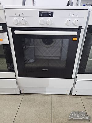 Печка с керамичени котлони Siemens